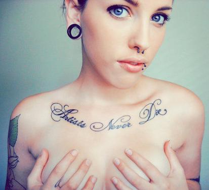 Top 10 - Things To Say To A Girl With A Chest Tattoo